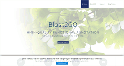 Desktop Screenshot of blast2go.com